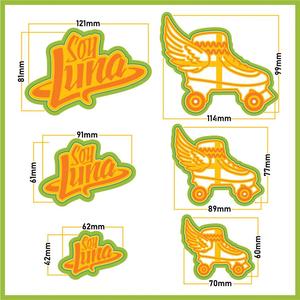 Cookie Cutter - Cookie Cutter - Soy Luna Logo & Skateboard SMALL, MEDIUM & LARGE