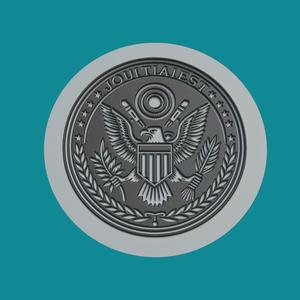 Journalist Medallion Journalist 3d Print Model