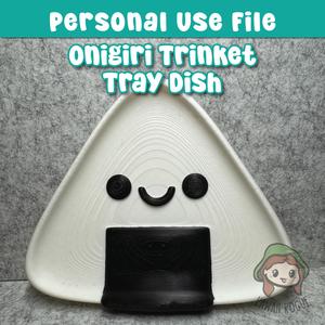 Onigiri Trinket Tray Dish