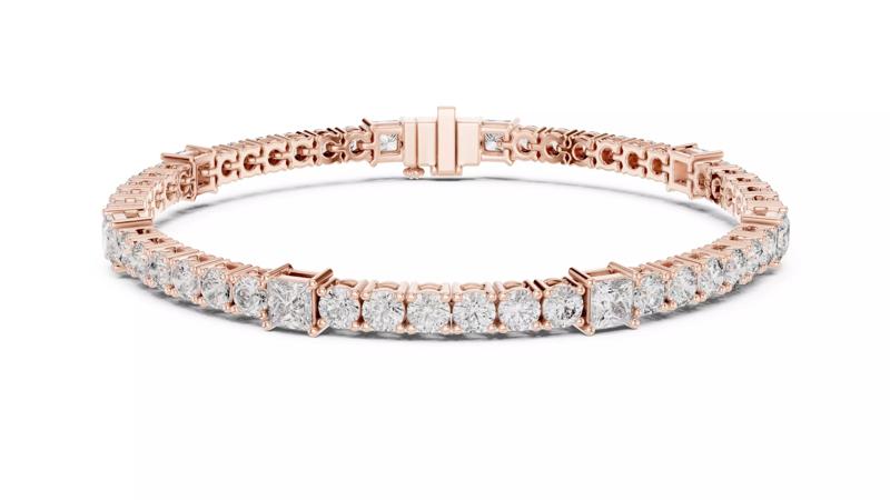 Tennis Bracelet 3dm stl renders Animation video details