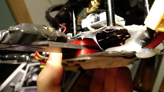 ZMR250 (clone) frame spacers & dampeners - NinjaFlex