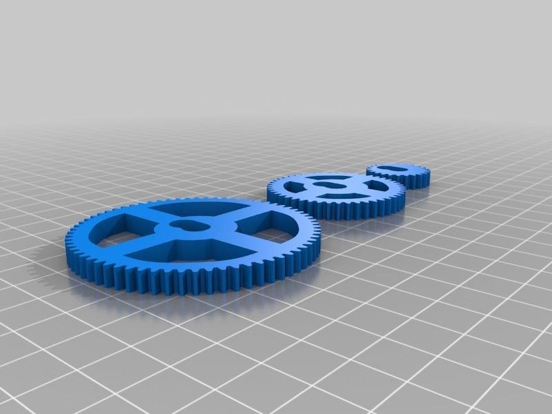 Engranajes para usar con Servo Sg90