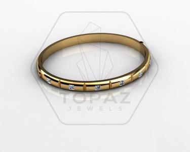 Unisex Princess cut Bracelet