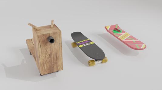 Set Hoverboard Back to the Future
