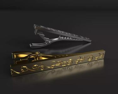 Decal Tie Clip