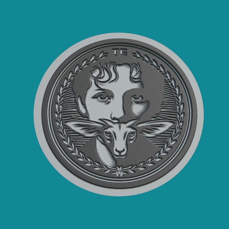 Hannibal Lecter Print Model Hannibal Lecter Medallion Hannibal Lecter Wall Decor