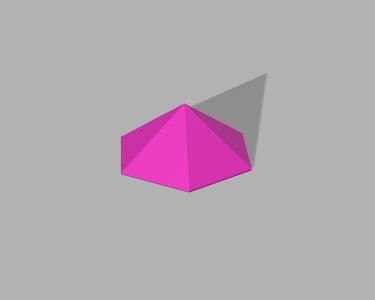 Pyramid for Fingerboard