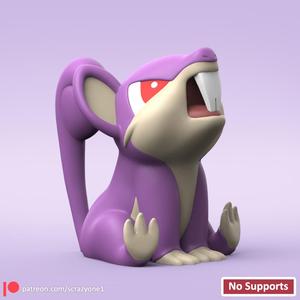 POKEMON - RATATA (EASY PRINT NO SUPPORT)