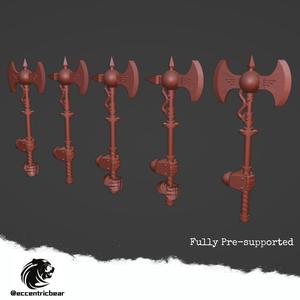 Sons of Heresy - Caraxis Power Axes, Tabars and Thunder Hammers