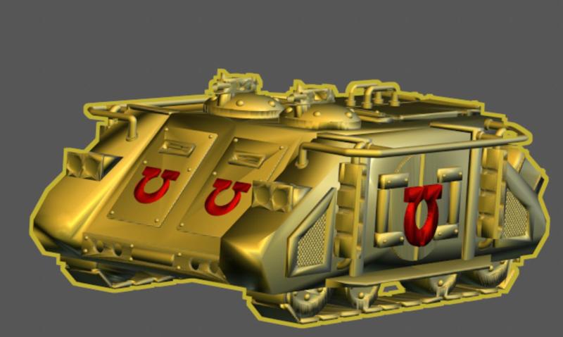 Rhino Old ultra Space marines