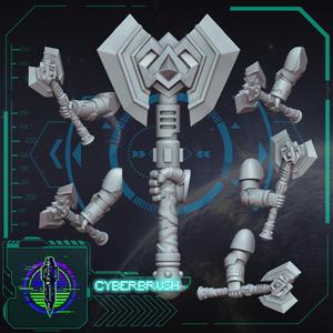 Space Vikings Axe set 1