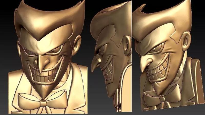 3D Joker Pendant