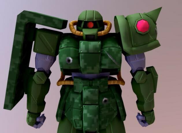GUNDAM MS-06 Zaku II (ザク II Zaku tsu)