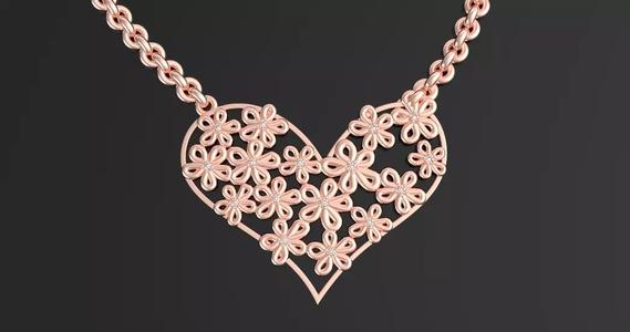 3D print model heart pendant 3D print model ST VALENTINES DAY