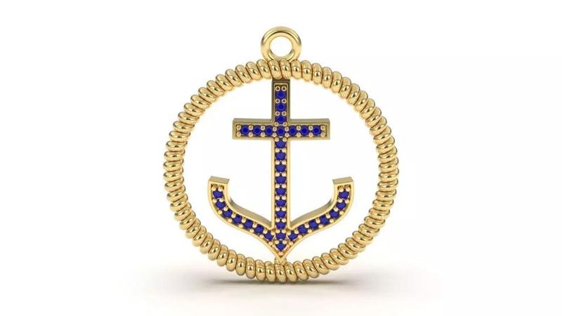 ANCHOR CHARM PENDANT