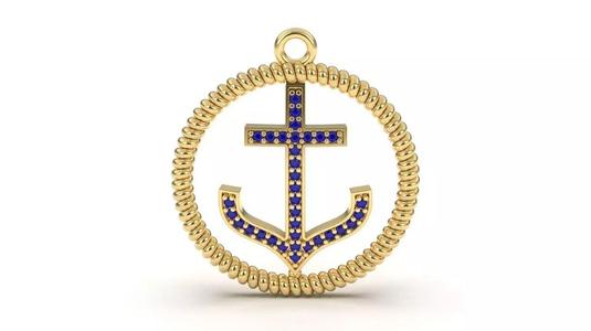 ANCHOR CHARM PENDANT