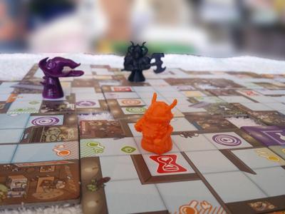 Dwarf Dual Wield Hammer Meeple/Twinple