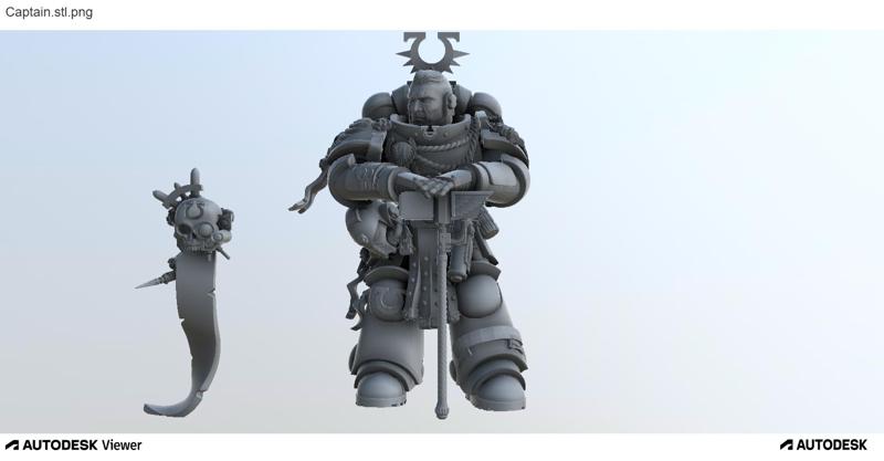 Captain Ferren Areios of the 6th blueman group