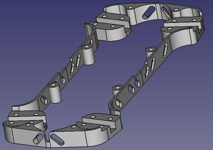 Spacer for Hammer Mini H Quad v3.0 