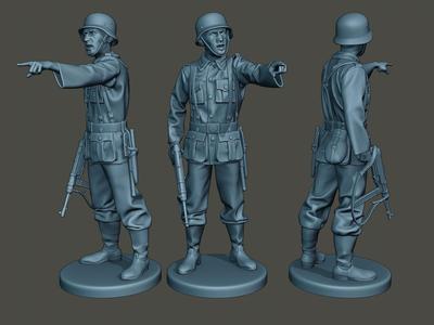 German soldier ww2 warning G2