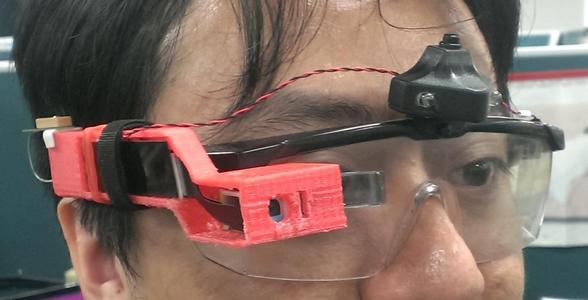 Customized smart-glass case for SiME smart-glass PCBA