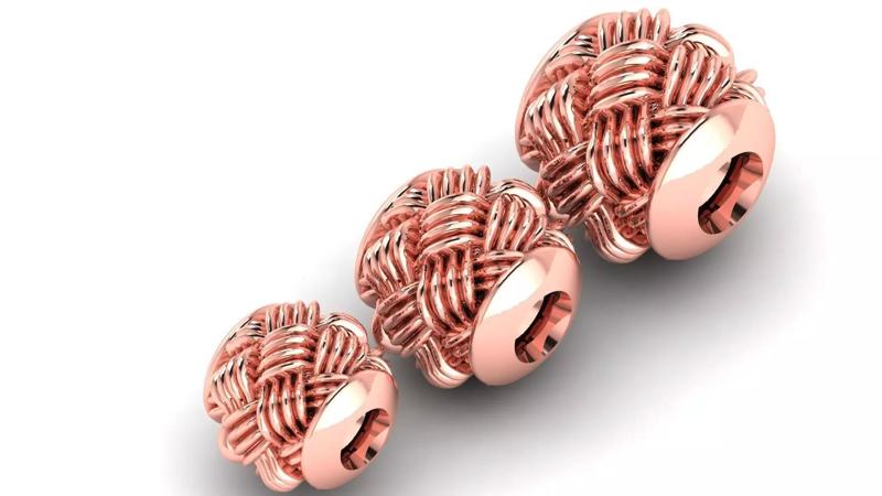 3 size Spherical beads