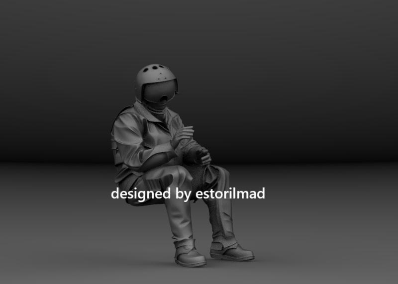 WW2 MODERN JET PILOT V1