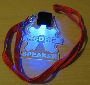 KCOHG Speacker Badge