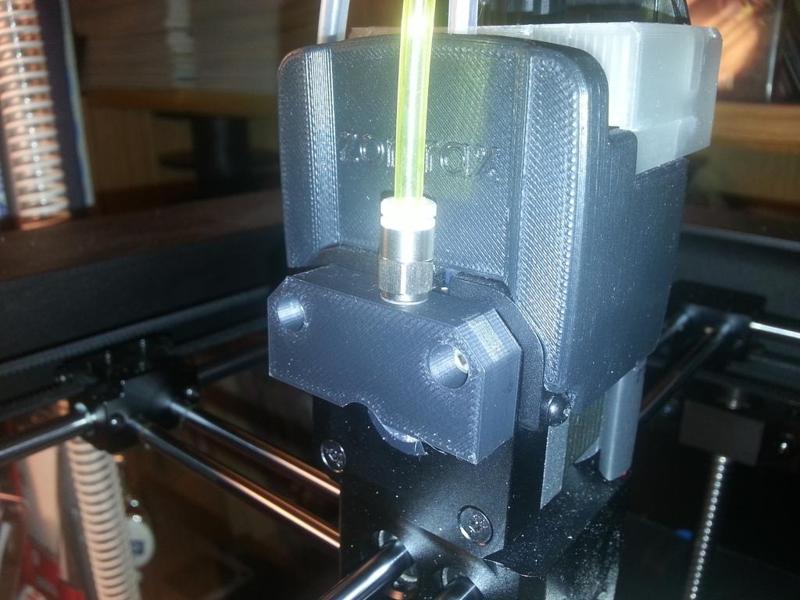 Zortrax active cooling of extruder gear