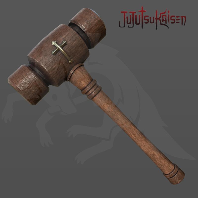 Hiromi Higuruma Gavel from Jujutsu Kaisen for cosplay 3d model