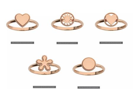 5 ight wt Plain Gold ring 3dm stl ply glb render details 3D Model Collection