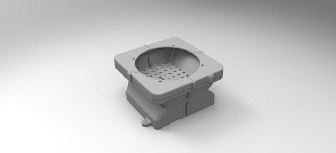 Up mini fume extractor with carbon and particle filter