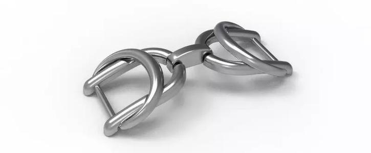 Horse Bit Shoe Ornament