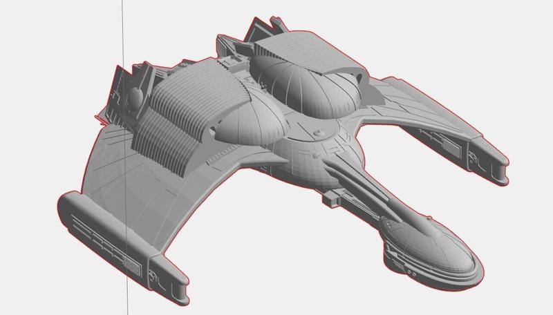 Klingon GhItlh Bird of prey