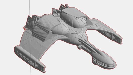 Klingon GhItlh Bird of prey