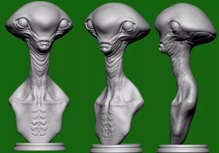 alien figurine