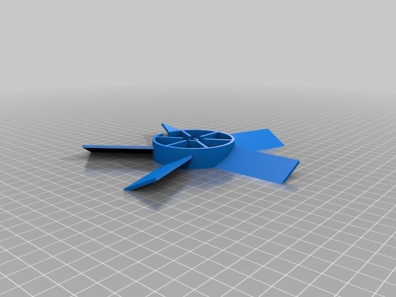 Parametric Fan-Rotor for 50years old "Cora" fan