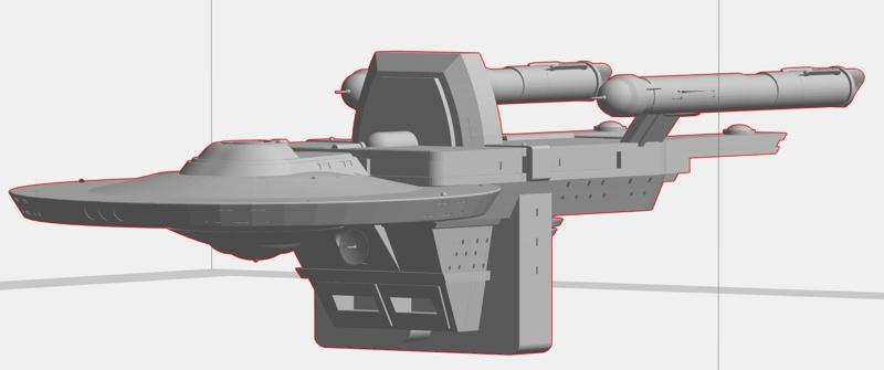Albatross Class - TOS federation starship- star trek