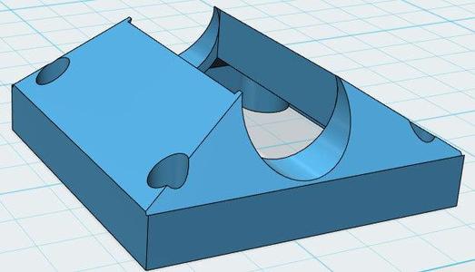 Printrbot Ubis Ceramic hotend fan shroud