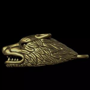 wolf necklace