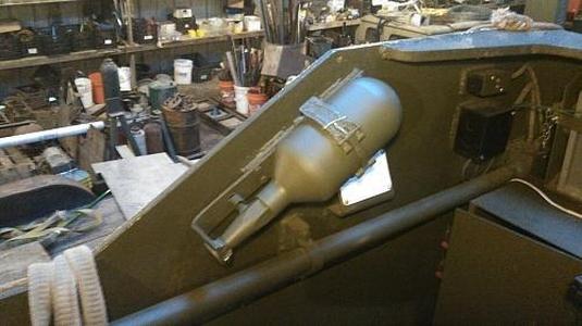 1/6 British tanks fire extinguishers / Extincteur pour tanks britanniques échelle 1/6