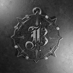 Medallion with letter B 3D printable model