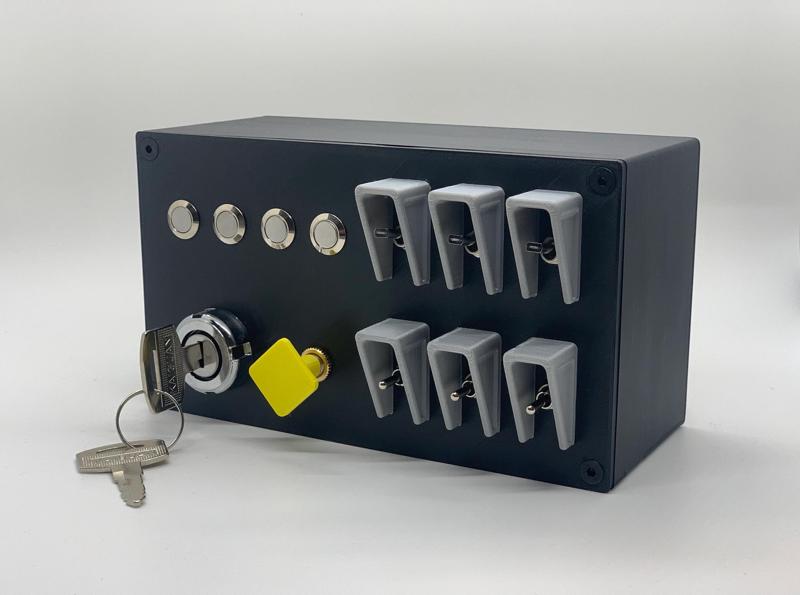 ATS Mini Hauler Button Box with ignition for American Truck Simulator or Farm Simulator