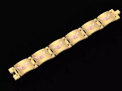 Luxury Eagle Link Bracelet for Men Jewelry 1219