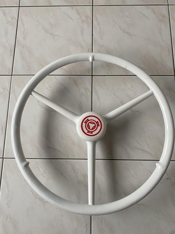 Scania 3 SPOKE steering wheel + apdapter for heavy equipment steering wheel