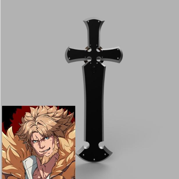Leo Whitefang sword Guilty gear