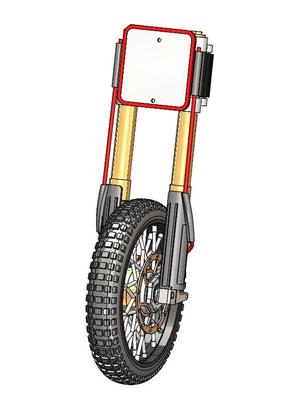 Headlight plate ARX 540/X-RIDER/REELY DIRT BIKE