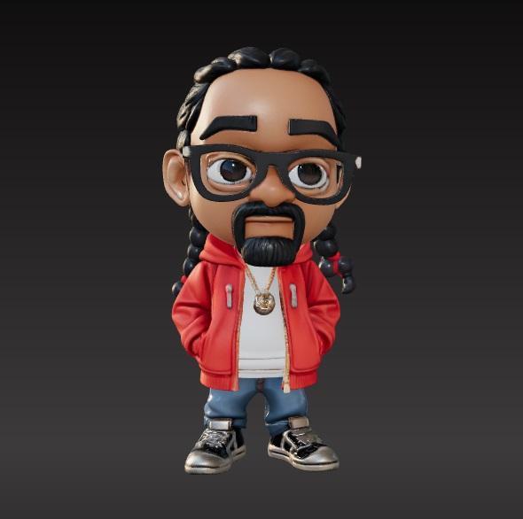 snoop dog chibi