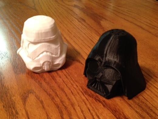 Star Wars Salt and Pepper Shakers
