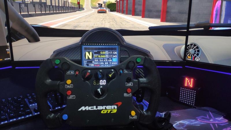 DIY McLaren MP4-12C GT3 Steering Wheel